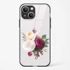 Flower Design Abstract 3 Glass Case Phone Cover For iPhone 13