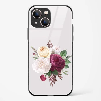 Flower Design Abstract 3 Glass Case Phone Cover For iPhone 13