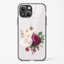 Flower Design Abstract 3 Glass Case Phone Cover For iPhone 13
