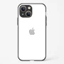 Pure White Glossy Glass Case for iPhone 13