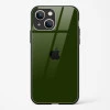 Dark Green Glass Case for iPhone 13
