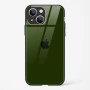 Dark Green Glass Case for iPhone 13