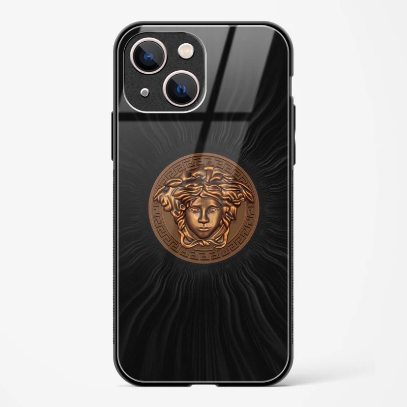 Versace Glass Case for iPhone 13