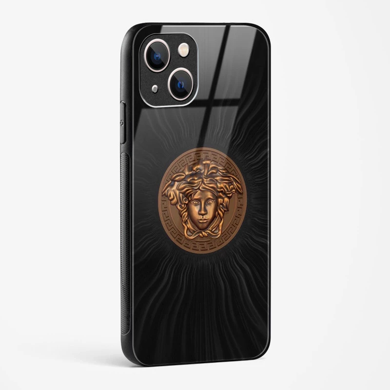 Versace Glass Case for iPhone 13