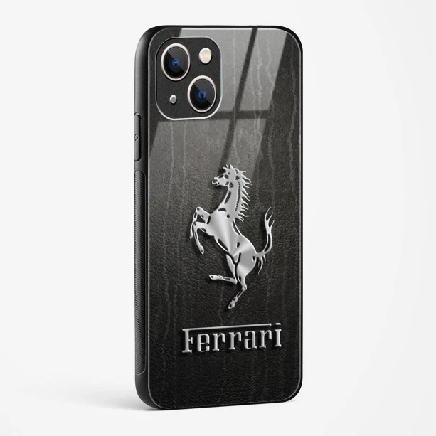 Ferrari Glass Case for iPhone 13