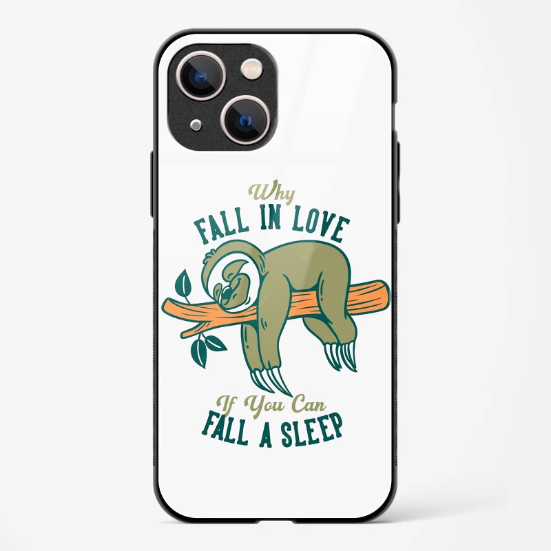 Sleep Lover Glass Case Phone Cover For iPhone 13 Mini