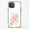 Flower Design Abstract 2 Glass Case Phone Cover For iPhone 13 Mini