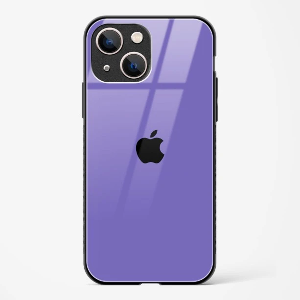 Purple Glass Case for iPhone 13 Mini