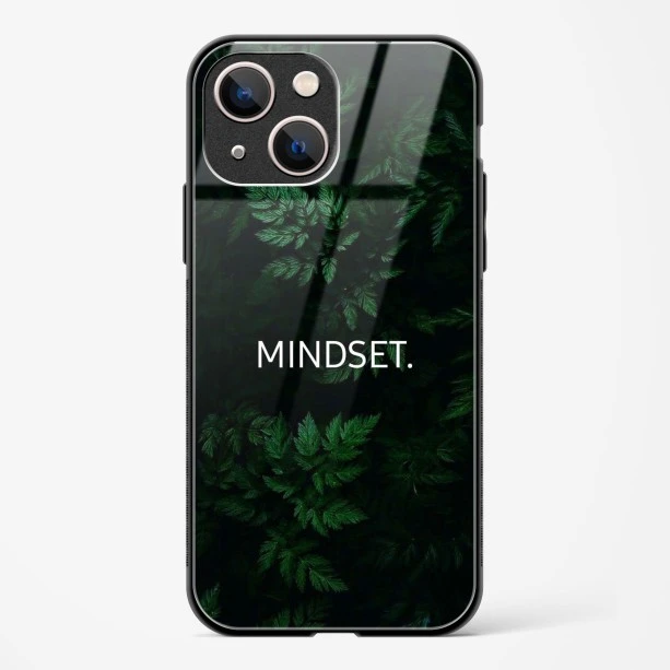 Mindset Quote Glass Case for iPhone 13 Mini