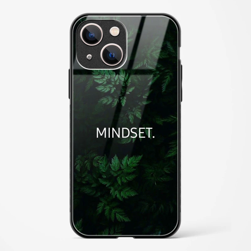Mindset Quote Glass Case for iPhone 13 Mini