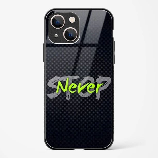 Stop Never Glass Case for iPhone 13 Mini