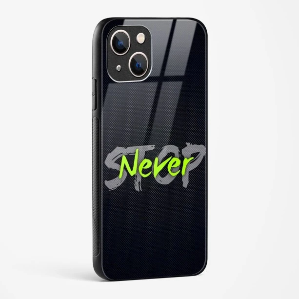 Stop Never Glass Case for iPhone 13 Mini