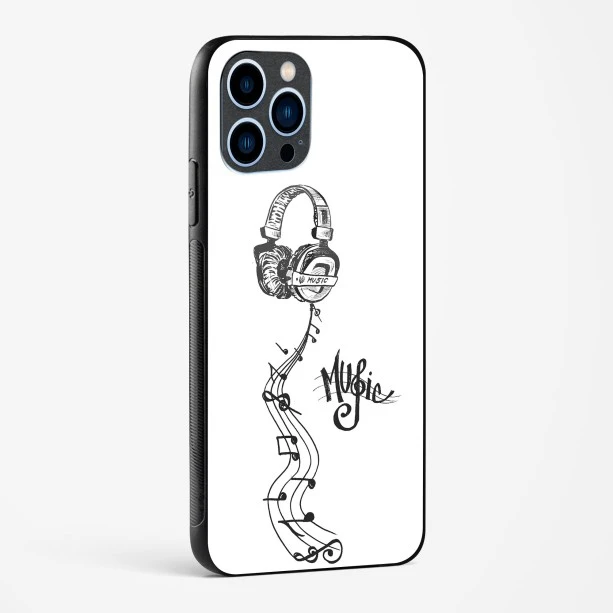 My Music Glass Case Phone Cover For iPhone 13 Pro