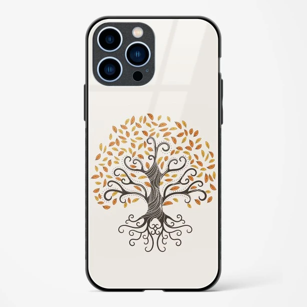 Oak Tree Deep Roots Glass Case Phone Cover For iPhone 13 Pro