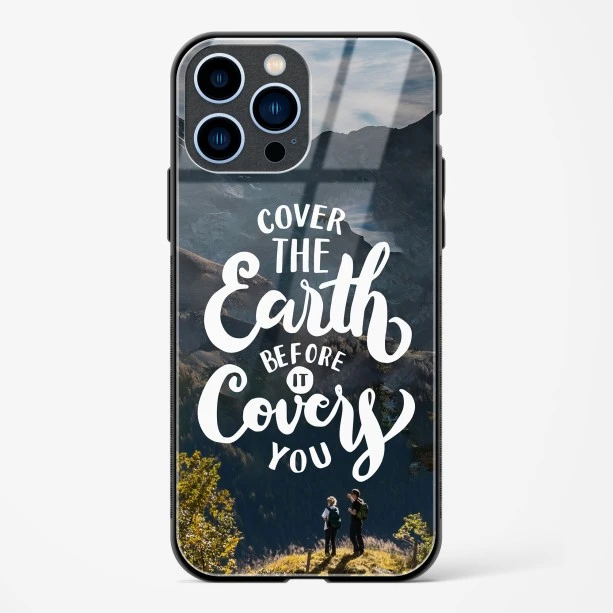 Travel Quote Glass Case Phone Cover For iPhone 13 Pro