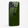 Dark Green Glass Case for iPhone 13 Pro