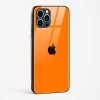 Orange Glass Case for iPhone 13 Pro