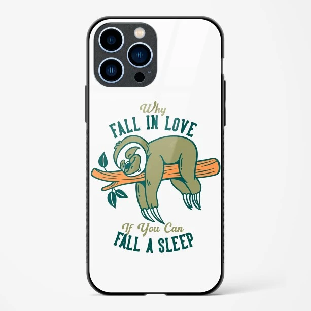 Sleep Lover Glass Case Phone Cover For iPhone 13 Pro Max