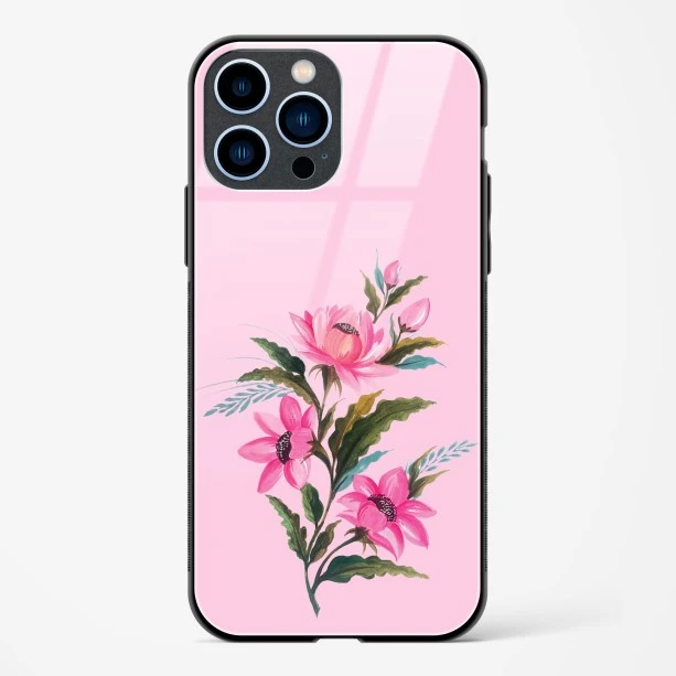 Flower Design Abstract 4 Glass Case Phone Cover For iPhone 13 Pro Max