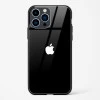 Rich Black Glossy Glass Case for iPhone 13 Pro Max