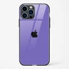 Purple Glass Case for iPhone 13 Pro Max