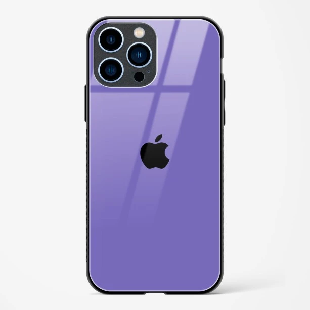 Purple Glass Case for iPhone 13 Pro Max