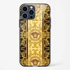 Versace Design Glass Case for iPhone 13 Pro Max