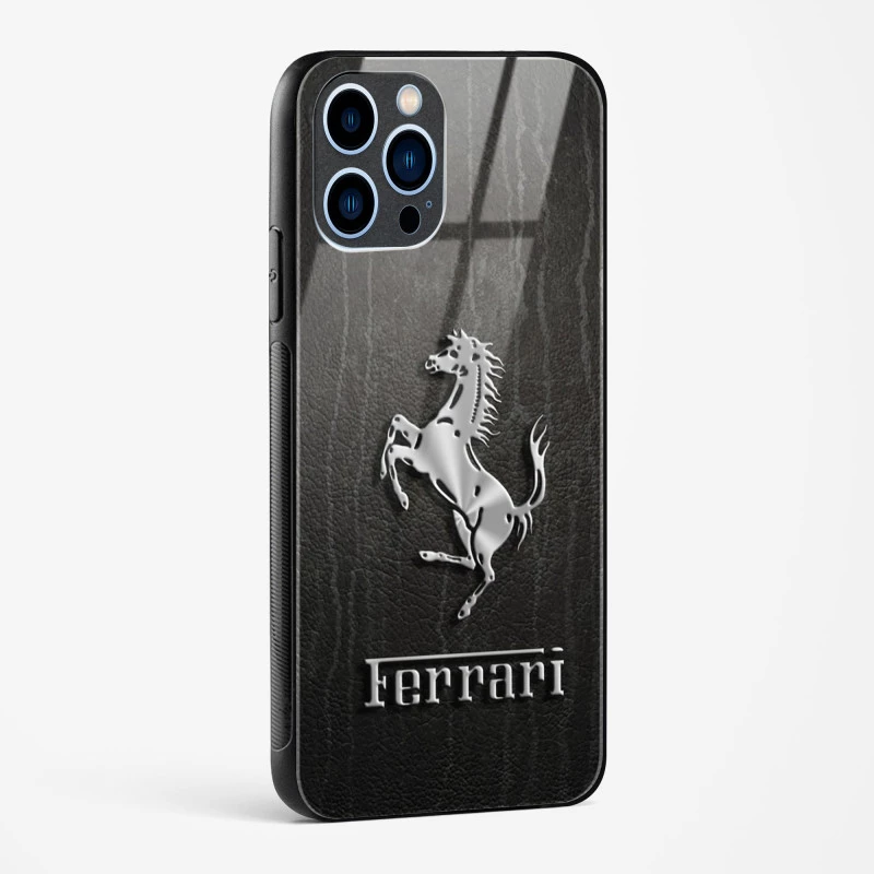 Ferrari Glass Case for iPhone 13 Pro Max