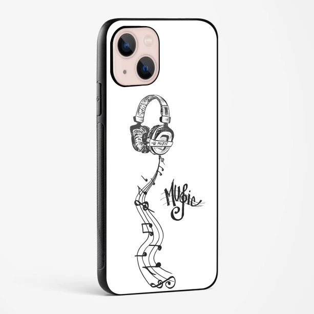 My Music Glass Case Phone Cover For iPhone 15