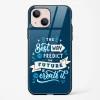 Create Your Future Quote Glass Case Phone Cover For iPhone 15