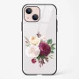 Flower Design Abstract 3 Glass Case Phone Cover For iPhone 14