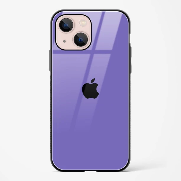 Purple Glass Case for iPhone 14