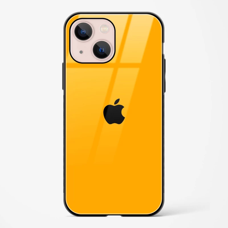 Mustard Glass Case for iPhone 14