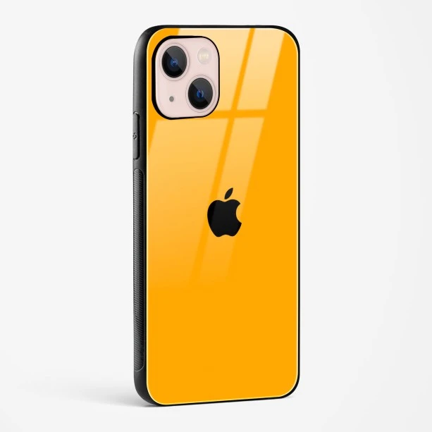 Mustard Glass Case for iPhone 15