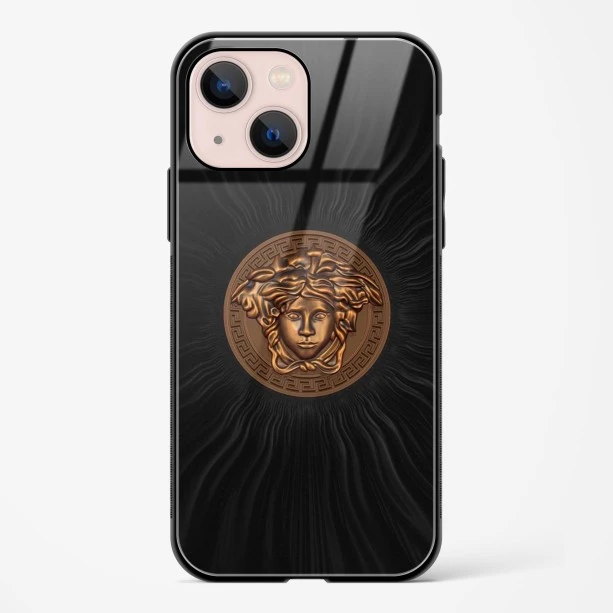 Versace Glass Case for iPhone 15