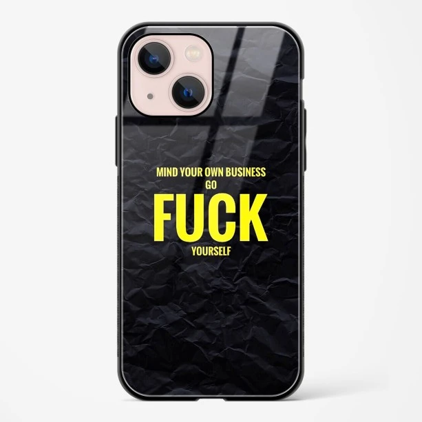 Attitude Glass Case for iPhone 15