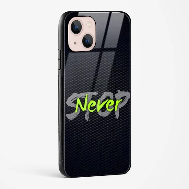 Stop Never Glass Case for iPhone 14