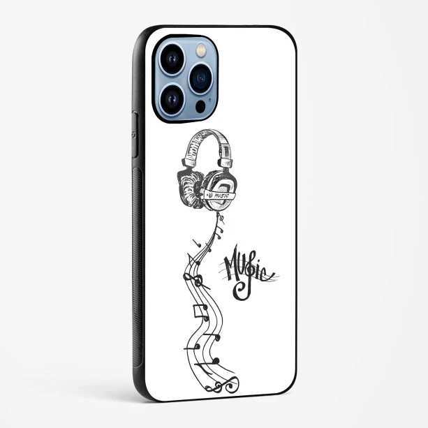 My Music Glass Case Phone Cover For iPhone 15 Plus