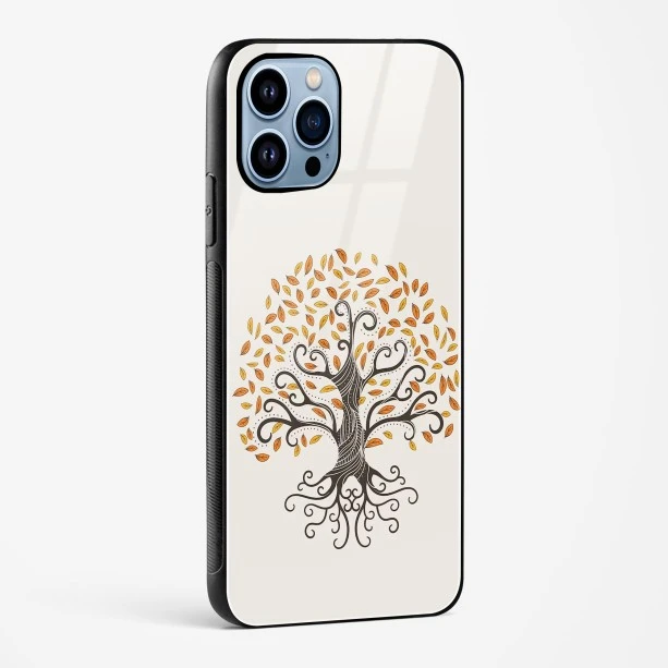 Oak Tree Deep Roots Glass Case Phone Cover For iPhone 14 Plus