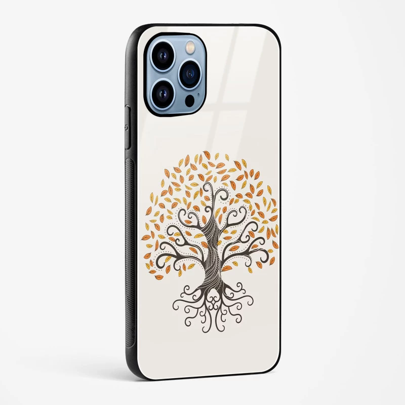 Oak Tree Deep Roots Glass Case Phone Cover For iPhone 14 Plus