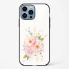 Flower Design Abstract 2 Glass Case Phone Cover For iPhone 15 Plus