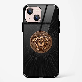 Versace Glass Case for iPhone 15 Plus