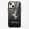 Ferrari Glass Case for iPhone 15 Plus