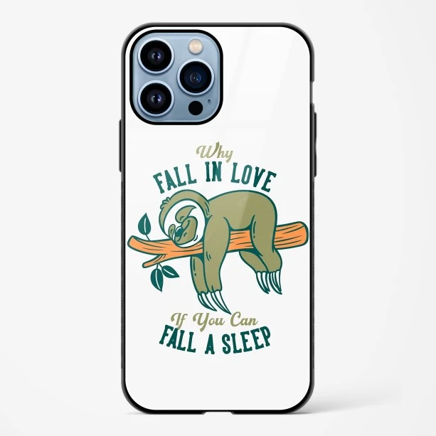 Sleep Lover Glass Case Phone Cover For iPhone 14 Pro