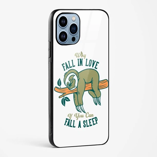 Sleep Lover Glass Case Phone Cover For iPhone 14 Pro