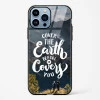 Travel Quote Glass Case Phone Cover For iPhone 14 Pro