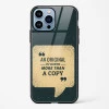 Original Is Worth Glass Case Phone Cover For iPhone 14 Pro