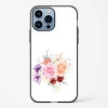 Flower Design Abstract 1 Glass Case Phone Cover For iPhone 14 Pro