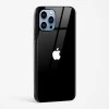 Rich Black Glossy Glass Case for iPhone 14 Pro