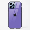 Purple Glass Case for iPhone 14 Pro